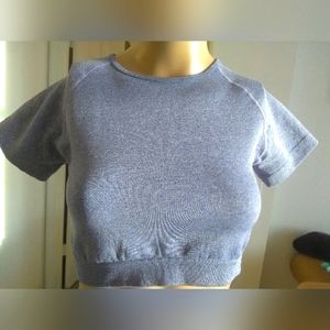BNWOT GYM TOP BY SOMEONE??? ITS SO WELL MADE. LAVENDER COLOR SZ.LG STRETCH